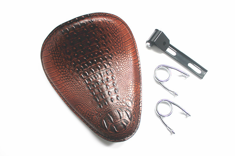 SOLO seat quality motorcycle seat BROWN 